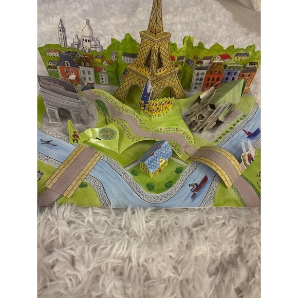 Madeline 75th Anniversary Edition Book By Ludwig Bemelmans With Pop-Up Paris Sce - Picture 3 of 16